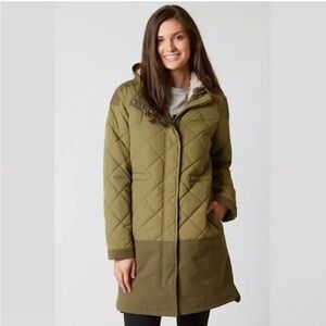 Avalanche Olive Quilted Women's Coat